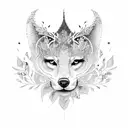 forest animals birds tattoo design idea