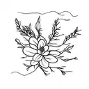 nevada sagebrush tattoo design idea