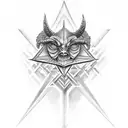 667 killuminati tattoo design idea