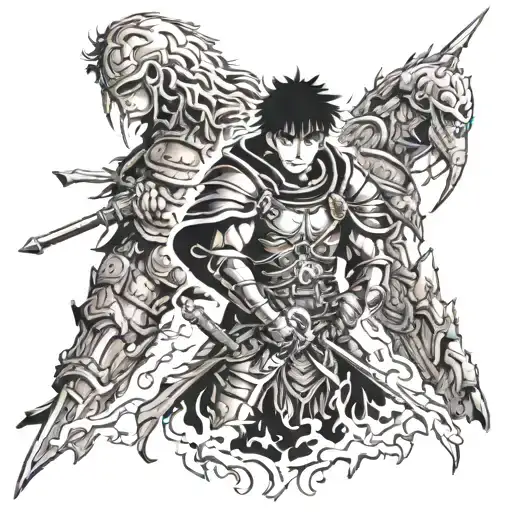 Berserk Bonfire of Dreams tattoo design idea