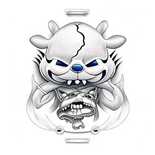 stich from motion picture dressed like cholo tattoo design idea