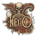 2006 as roman numerals back of ear tattoo design idea
