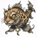 catfish tattoo design idea