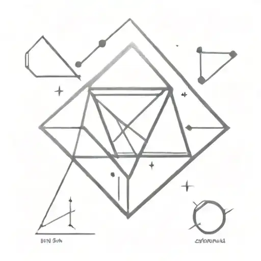 shine on you crazy diamond shape tattoo design idea