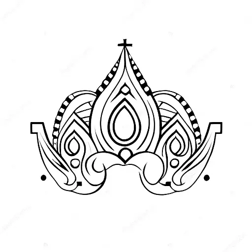 Queen's Crown tattoo design idea