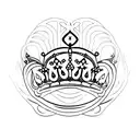 Queen's Crown tattoo design idea