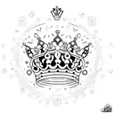 Queen's Crown tattoo design idea