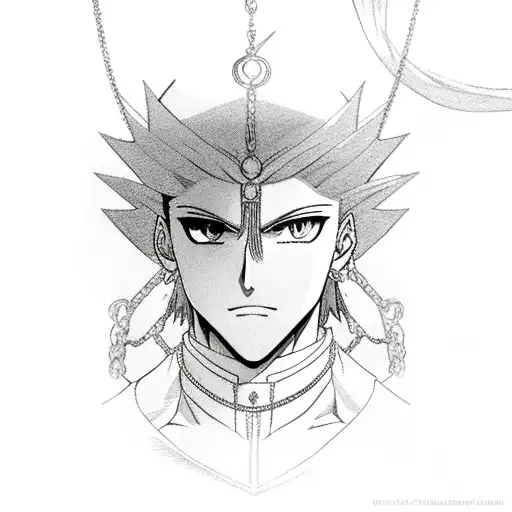 chrollo kurapika chains tattoo design idea
