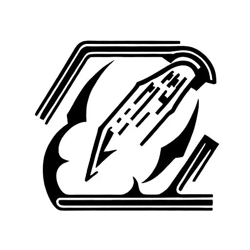 the meteor of final fantasy vii, combined with my name victor tattoo design idea