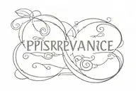 Perseverance tattoo design idea