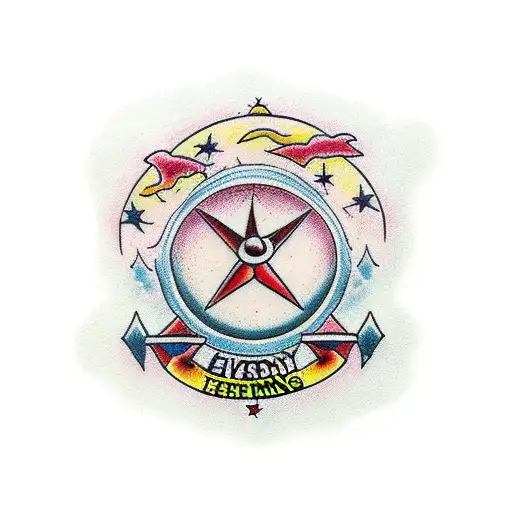 every end has a new beginning tattoo design idea