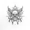 sonne rammstein tattoo design idea