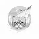 risks tattoo design idea