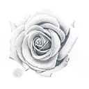 rams head with flowers tattoo design idea