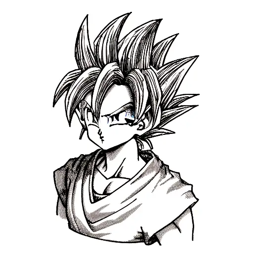 Dragon ball tattoo design idea