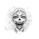 Kaneki ken  tattoo design idea