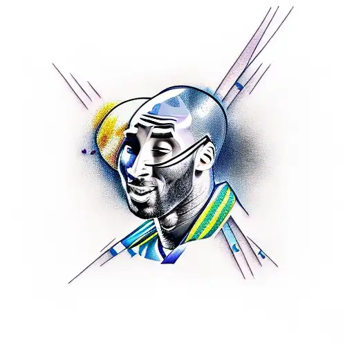 Kobe Bryant tattoo design idea