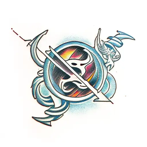 Sisyphus  tattoo design idea