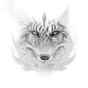 wildfire photography tattoo design idea