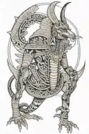 Osiris full length tattoo design idea