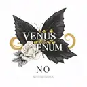 Use a minimalist approach with the phrase "Venus et Venenum" in a clean, serif or sans-serif font. Frame it with a simpl tattoo design idea