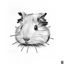 guinea pig tattoo design idea