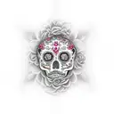 Catrina mexicana  tattoo design idea