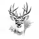 Deer Hunting with Bryson  tattoo design idea