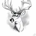 Deer Hunting with Bryson  tattoo design idea