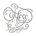 "YES" tattoo design idea