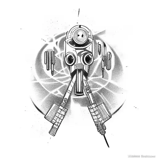 doctor who, anime one peice , clarinet, Chicano, surgeon  tattoo design idea