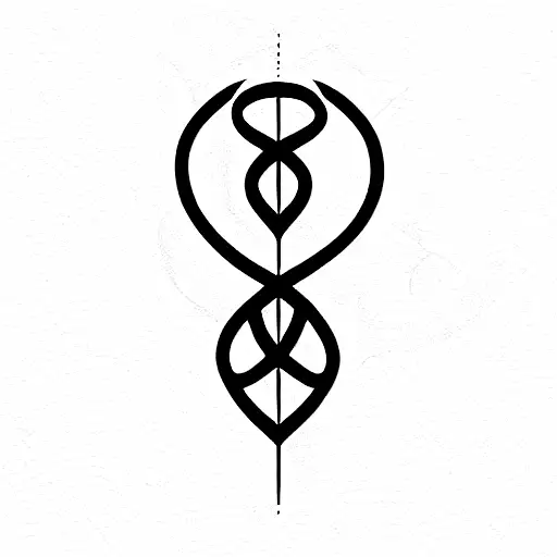 caduceus tattoo design idea