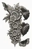 slide away oasis tattoo design idea