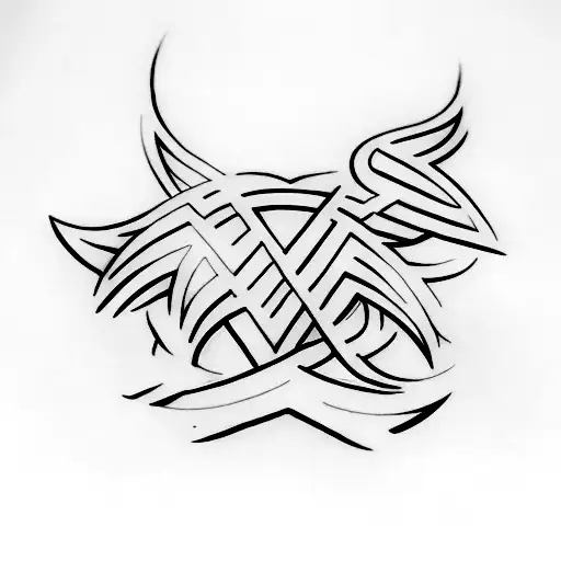 Wonder Woman Symbol tattoo design idea