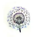 Dandelion tattoo design idea
