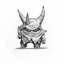 Gengar tattoo design idea