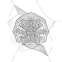 pentagons  tattoo design idea