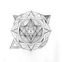 pentagons  tattoo design idea