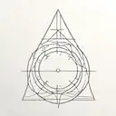 trinacria Kompass  tattoo design idea