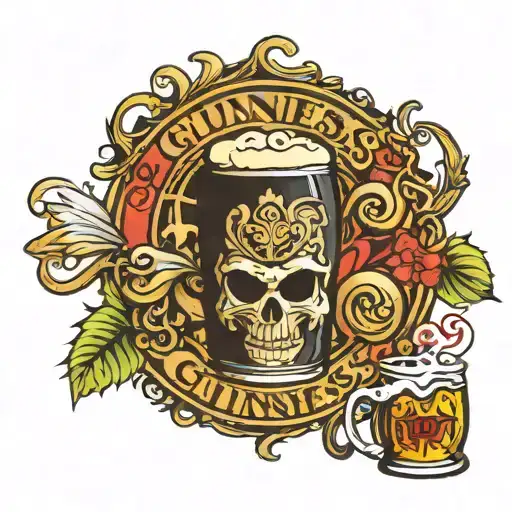 Guinness tattoo design idea