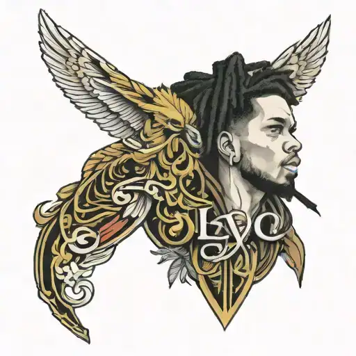 love yourz j cole tattoo design idea
