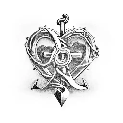 One of the many lessons I’m learning as a mother, is how to accept that my love cannot be an anchor that drags her benea tattoo design idea