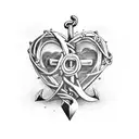 One of the many lessons I’m learning as a mother, is how to accept that my love cannot be an anchor that drags her benea tattoo design idea