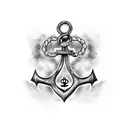 One of the many lessons I’m learning as a mother, is how to accept that my love cannot be an anchor that drags her benea tattoo design idea