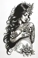 miscarriage pregnancy loss tattoo design idea