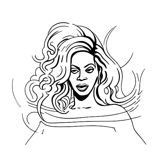 beyonce  tattoo design idea