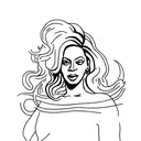 beyonce  tattoo design idea