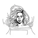 beyonce  tattoo design idea