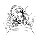 beyonce  tattoo design idea