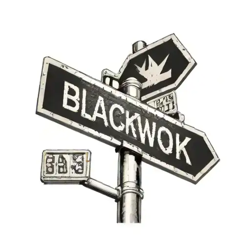 Street sign tattoo design idea